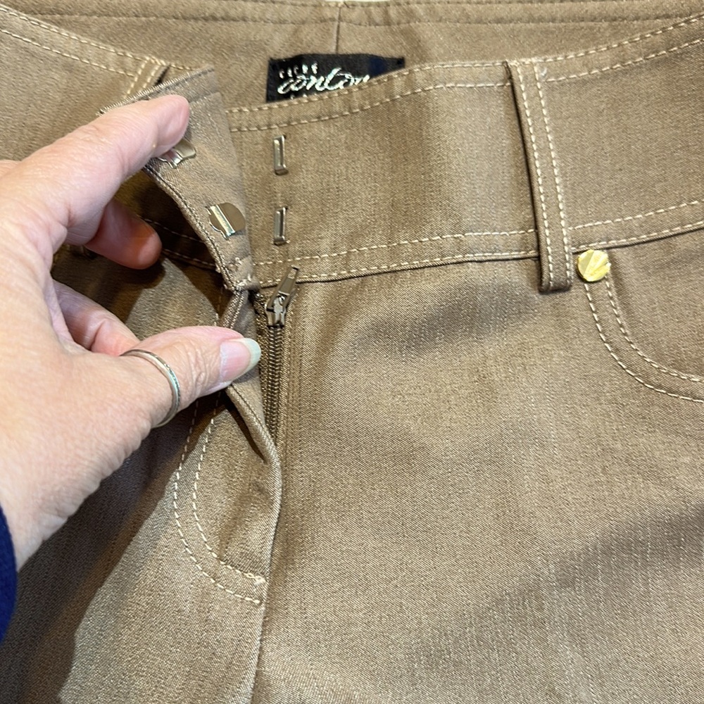 Cache Contour Collection ~ Tan/Brown Slacks Size … - image 5